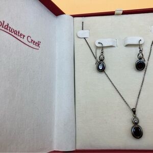 Coldwater Creek Black and Silver Earrings